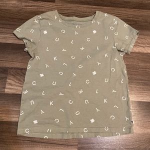 Lucky Brand logo Label LG tee shirt 100% cotton